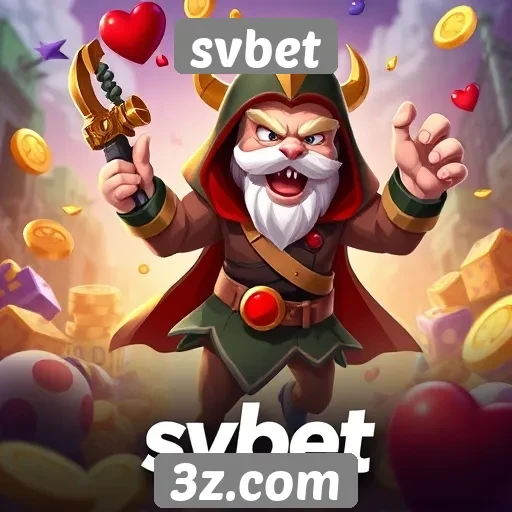 Variedade de jogos disponíveis na plataforma svbet